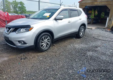 2015 Nissan Rogue Sl z USA, uszkodzony, nr VIN 5N1AT2MV5FC865028